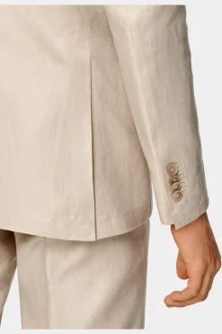 SUITSUPPLY Havana Anzug Hellbraun-Männlich Casual Anzüge