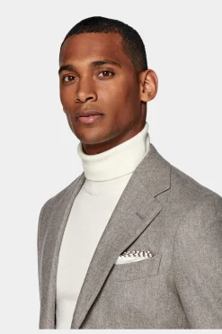 SUITSUPPLY Havana Anzug Hellbraun-Männlich Casual Anzüge