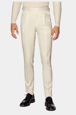SUITSUPPLY Havana Anzug Hellbraun-Männlich Casual Anzüge