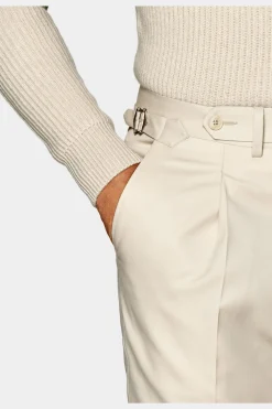 SUITSUPPLY Havana Anzug Hellbraun-Männlich Casual Anzüge