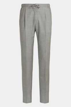 SUITSUPPLY Havana Anzug Hellgrau-Männlich Business Anzüge