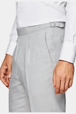 SUITSUPPLY Havana Anzug Hellgrau-Männlich Casual Anzüge