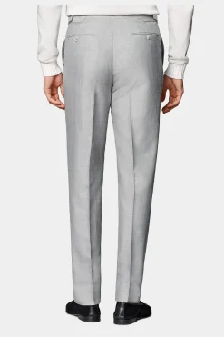 SUITSUPPLY Havana Anzug Hellgrau-Männlich Casual Anzüge