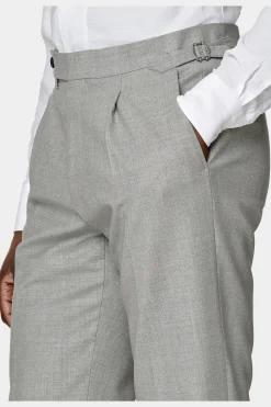 SUITSUPPLY Havana Anzug Hellgrau-Männlich Business Anzüge