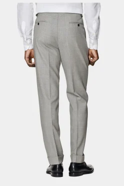SUITSUPPLY Havana Anzug Hellgrau-Männlich Business Anzüge