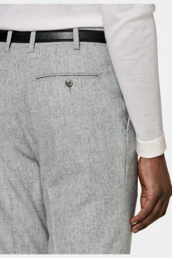 SUITSUPPLY Havana Anzug Hellgrau-Männlich Casual Anzüge