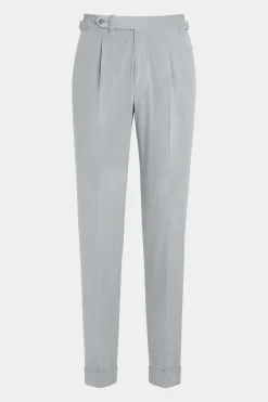 SUITSUPPLY Havana Anzug Hellgrau-Männlich Casual Anzüge
