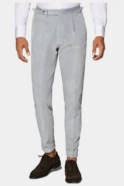 SUITSUPPLY Havana Anzug Hellgrau-Männlich Casual Anzüge