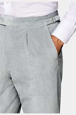 SUITSUPPLY Havana Anzug Hellgrau-Männlich Casual Anzüge