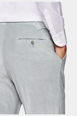 SUITSUPPLY Havana Anzug Hellgrau-Männlich Casual Anzüge