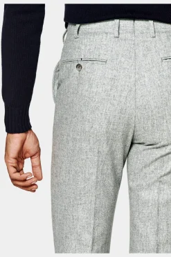SUITSUPPLY Havana Anzug Hellgrau-Männlich Casual Anzüge