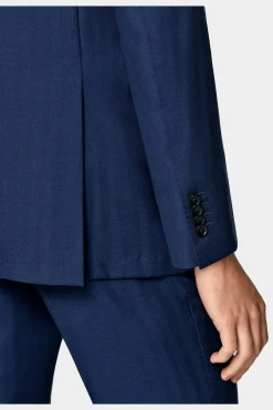 SUITSUPPLY Havana Anzug Mittelblau-Männlich Business Anzüge