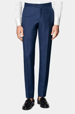 SUITSUPPLY Havana Anzug Mittelblau-Männlich Business Anzüge