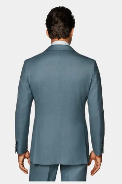 SUITSUPPLY Havana Anzug Mittelblau-Männlich Business Anzüge