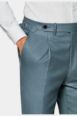 SUITSUPPLY Havana Anzug Mittelblau-Männlich Business Anzüge