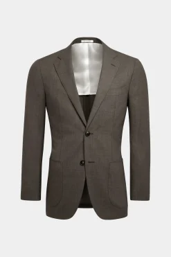 SUITSUPPLY Havana Anzug Mittelbraun-Männlich Business Anzüge