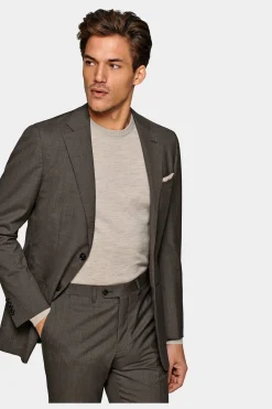 SUITSUPPLY Havana Anzug Mittelbraun-Männlich Business Anzüge