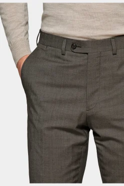 SUITSUPPLY Havana Anzug Mittelbraun-Männlich Business Anzüge