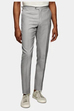 SUITSUPPLY Havana Anzug Mittelgrau-Männlich Casual Anzüge