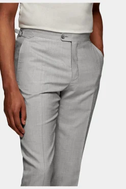 SUITSUPPLY Havana Anzug Mittelgrau-Männlich Casual Anzüge