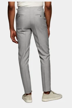 SUITSUPPLY Havana Anzug Mittelgrau-Männlich Casual Anzüge