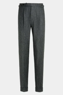 SUITSUPPLY Havana Anzug Mittelgrau-Männlich Casual Anzüge