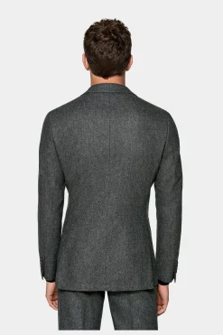 SUITSUPPLY Havana Anzug Mittelgrau-Männlich Casual Anzüge