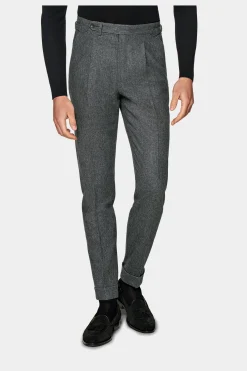 SUITSUPPLY Havana Anzug Mittelgrau-Männlich Casual Anzüge
