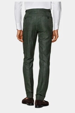 SUITSUPPLY Havana Anzug Mittelgrün-Männlich Casual Anzüge