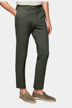 SUITSUPPLY Havana Anzug Mittelgrün-Männlich Casual Anzüge