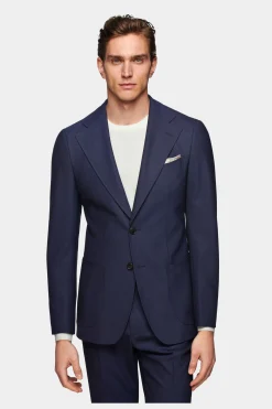 SUITSUPPLY Havana Anzug Navy-Männlich Business Anzüge