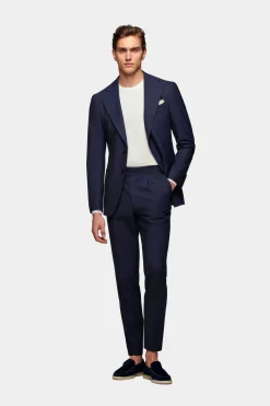 SUITSUPPLY Havana Anzug Navy-Männlich Business Anzüge