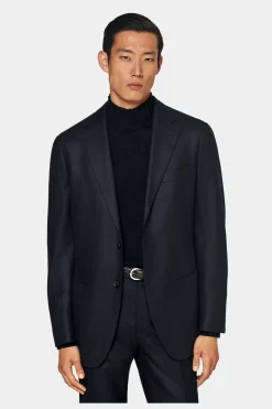 SUITSUPPLY Havana Anzug Navy-Männlich Casual Anzüge