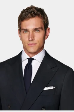 SUITSUPPLY Havana Anzug Navy-Männlich Casual Anzüge