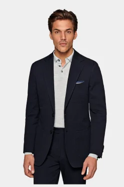 SUITSUPPLY Havana Anzug Navy-Männlich Casual Anzüge