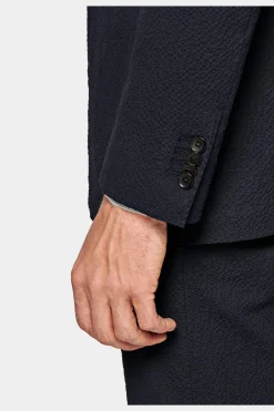 SUITSUPPLY Havana Anzug Navy-Männlich Casual Anzüge