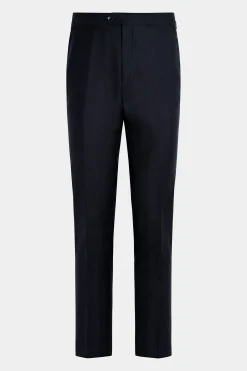 SUITSUPPLY Havana Anzug Navy Fischgrätmuster-Männlich Casual Anzüge