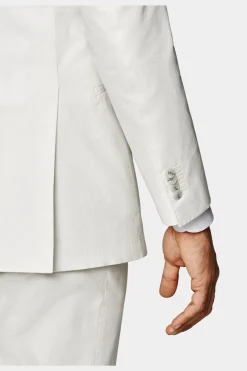 SUITSUPPLY Havana Anzug Off-White-Männlich Casual Anzüge