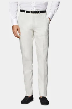 SUITSUPPLY Havana Anzug Off-White-Männlich Casual Anzüge