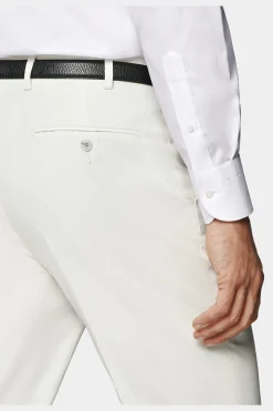 SUITSUPPLY Havana Anzug Off-White-Männlich Casual Anzüge
