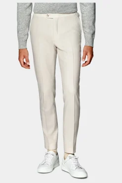 SUITSUPPLY Havana Anzug Off-White-Männlich Casual Anzüge