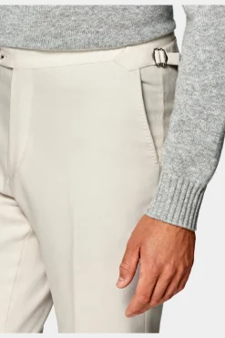 SUITSUPPLY Havana Anzug Off-White-Männlich Casual Anzüge