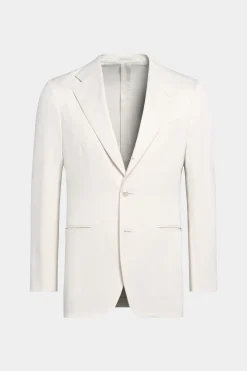 SUITSUPPLY Havana Anzug Off-White-Männlich Business Anzüge