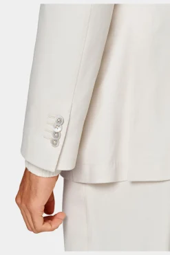 SUITSUPPLY Havana Anzug Off-White-Männlich Business Anzüge