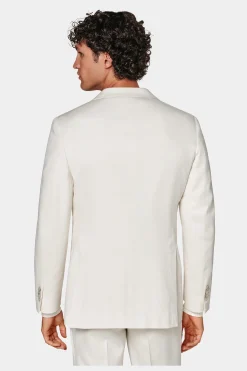 SUITSUPPLY Havana Anzug Off-White-Männlich Business Anzüge