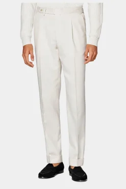 SUITSUPPLY Havana Anzug Off-White-Männlich Business Anzüge