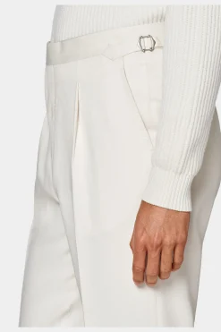 SUITSUPPLY Havana Anzug Off-White-Männlich Business Anzüge