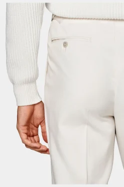 SUITSUPPLY Havana Anzug Off-White-Männlich Business Anzüge
