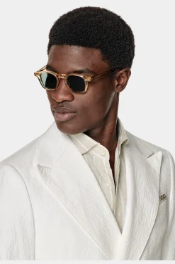 SUITSUPPLY Havana Anzug Off-White-Männlich Casual Anzüge