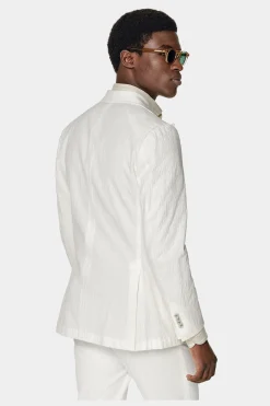 SUITSUPPLY Havana Anzug Off-White-Männlich Casual Anzüge